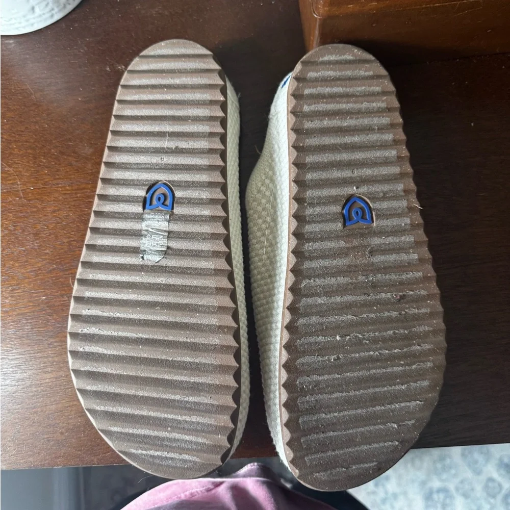 Rothy's Beige Knit Mules - Picture 5 of 5